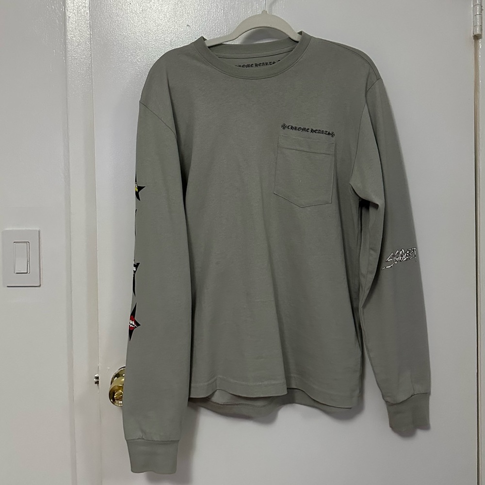 Chrome hearts—Matty boy Grey suggest long sleeve tea
